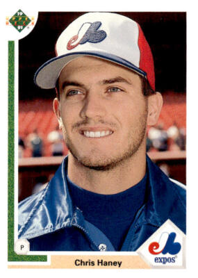 1991 Upper Deck Final Edition #23F Chris Haney Rookie Montreal Expos