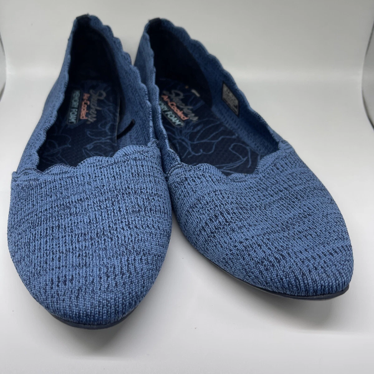 Navy blue flats discount