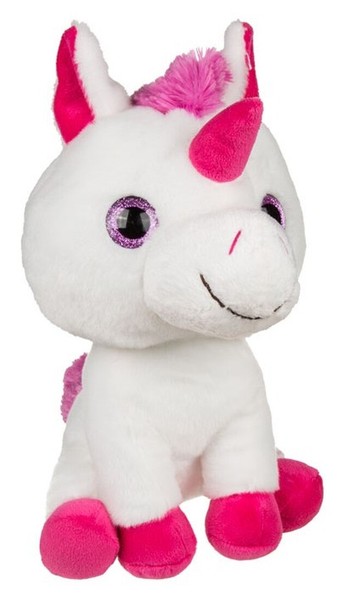 Einhorn PlüSch Figur 15 Cm Kuscheltier Stofftier PlüSchtier Schmusetier ()-image