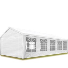 TOOLPORT 4x10 m Marquee Party Tent gazebo shelter PE 350 N