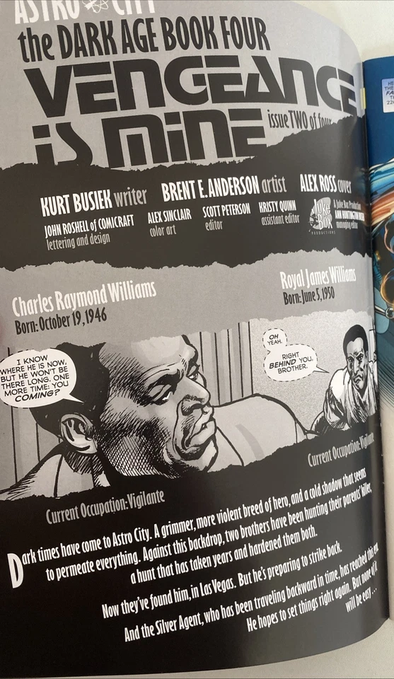 ASTRO CITY THE DARK AGE BOOK. NUMBER 2.  APRIL 2010.  DC/WILDSTORM. NM/MT - Image 4 of 4