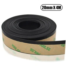 4M Rubber Seal Strip Car Front Rear Side Window Trim Edge Moulding Weatherstrip