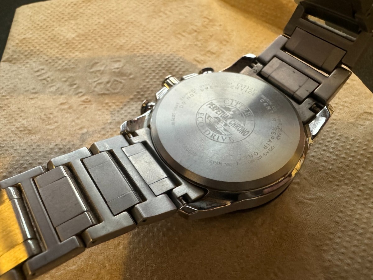 Citizen Super Titanium Eco-Drive PCAT Men's Watch AT4010-50E