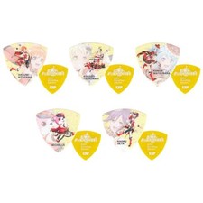 ESP X Bandri Hello Happy World 3 Character guitar picks 5 ty From Japan