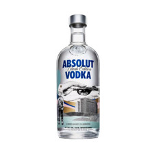 Absolut Vodka Blank 1 Mario Wagner 0.7L - LIMITED  EDITION - Sammler Wodka, 2012