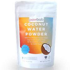 powbab Coconut Water Powder From 100% Organic Coconut (7 oz) powbab Coconut Water Powder From 100% Organic Coconut (7 oz)
