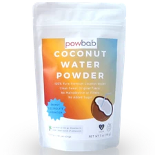 powbab Coconut Water Powder From 100% Organic Coconut (7 oz)