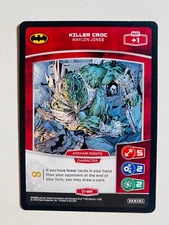 2018 DC PANINI METAK #C1 KILLER CROC NM-MT CARD