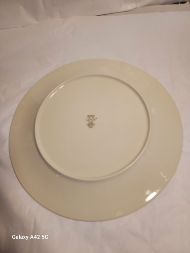 Coppia piatti Lenox Holiday Dimension Collection Holly Gold 10,5" USA - Foto 2 di 5