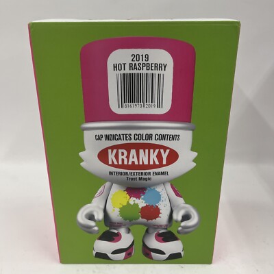 Super Kranky Hot Raspberry 8'' Vinyl Figure by Sket One x Superplastic