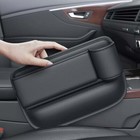 Right Car Accessories Seat Gap Filler Phone Holder Storage Box Organizer Bag #W