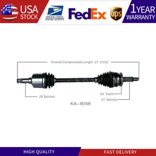 For 2006-08 2009 2011 Kia Sedona Hyundai Entourage Front Left CV Axle Shaft