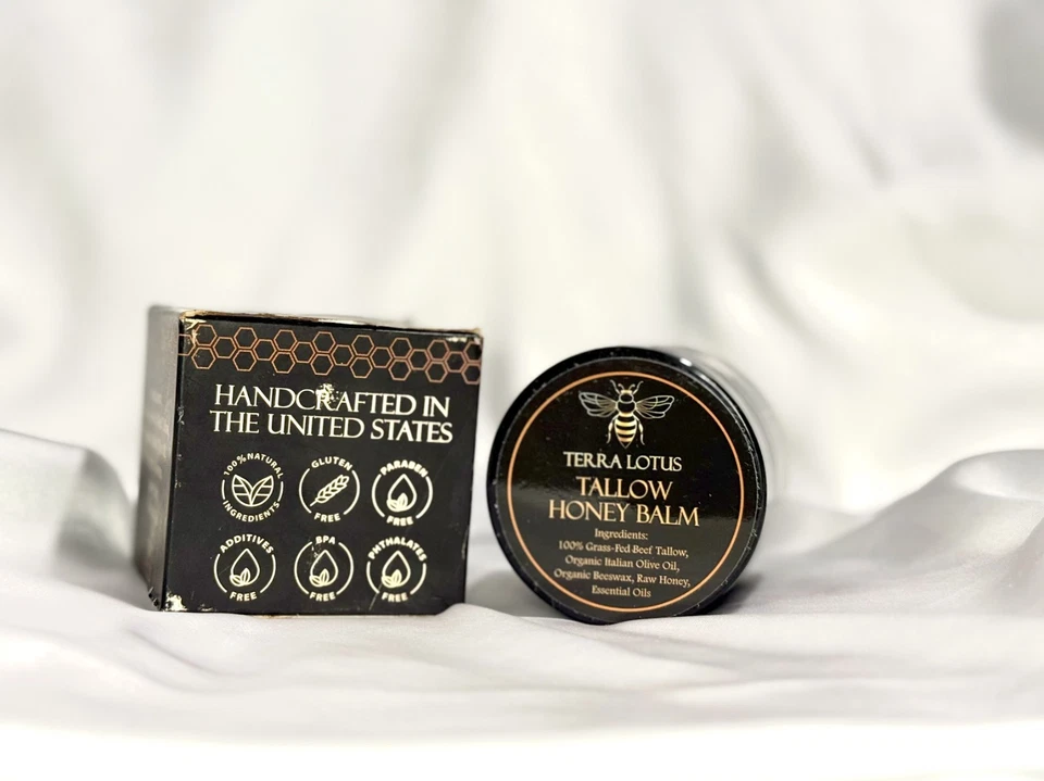 2 PACK of Terra Lotus Organic Tallow Honey Balm Citrus 2oz EA - NEW - Image 4 of 4