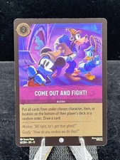 Disney Lorcana-Winterspell-Come Out and Fight - 62-Cold Foil-M/NM