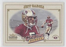 2001 Fleer Tradition Glossy Unsung Heroes Jeff Garcia #330 0d2