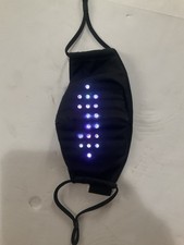 LED Sound-Controlled Color-Changing Mask rechargeable Great for Festival Parties