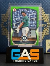 2023 Bowman - Prospects Cole Young #BP-9 Neon Green /399 (RC)