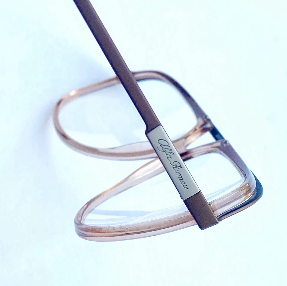 Alfo Romeo 复古飞行员眼镜棕色“活着”,罕见,很好! 140 RE:349 美元 — 第 2/4 张图片