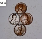 (4) 1934-D Lincoln Wheat Penny Cent Lot/Set ~ VF/XF ~ Better Date ~ ZWL22