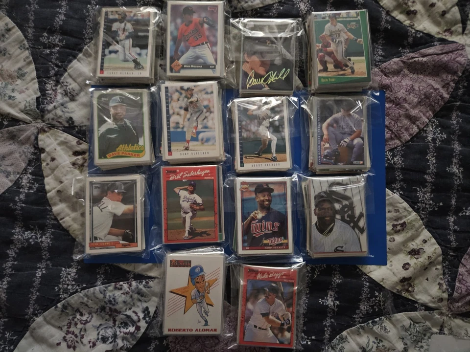 Lot Of Over 1100 Late 80's - Early 90's Baseball Cards - Image 2 of 2