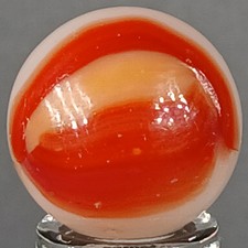 Vintage Vitro Bullseye Marble .60 Inches Near-Mint Condition Combined Shipping