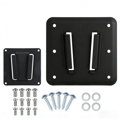 RV TV Mount for Camper, Anti-Rust Quick Release Wall Mount TV Bracket-Plastic...