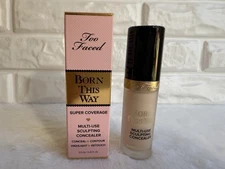 Too Faced Born This Way Super Coverage Sculpting Concealer Cloud 0.45 fl oz NIB