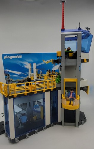 Playmobil Airport 3186 Near Complete w/ Instructions & Poster + Sets 3790, 3848 - Picture 8 of 12
