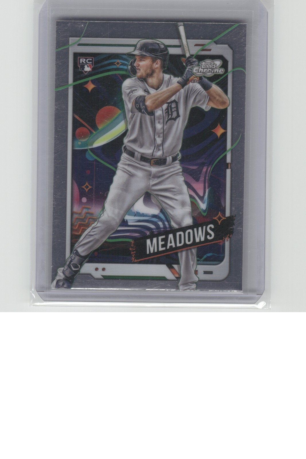 2024 Topps Chrome Cosmic #127 Parker Meadows B27R2C42