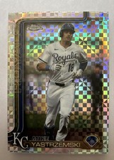 2025 Topps Chrome Update Series - Mike Yastrzemski #USC44 X-Fractor