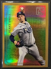 2021 Topps Chrome 70 Years of Topps Refractor #70YTC-49 Blake Snell  Rays