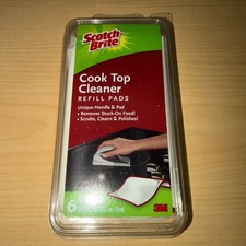Scotch-Brite 3M Cook Top Cleaner Refill Pads 6-Pack Pre-Moistened Pads