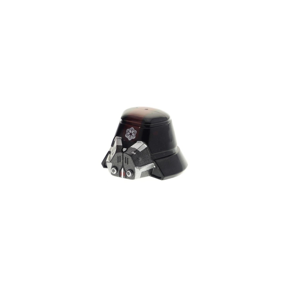 1X Lego Helmet Minifigure Mask Sith Trooper Black Red Star Wars SW0436 98117PB02