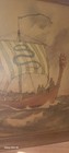 Set Of 4 GORDON GRANT Viking Ship CLIPPER Sailing VINTAGE FRAMED PRINTS — photo 9