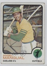 1973 Topps High Number Angel Mangual #625 05v0