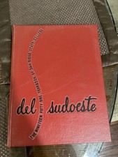 San Diego CA Del Sudoeste 1951 Yearbook San Diego State University