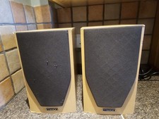 Mission M71 Bookshelf Speakers In Beech Wood Finish