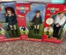 Paradise Horses Barn Buddies Dolls Barrett Charlotte Fully Poseable NIB Lot of 3