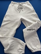 Essentials Fear of God Sweatpants Light Oatmeal size XS Extra Small 130BT212032F