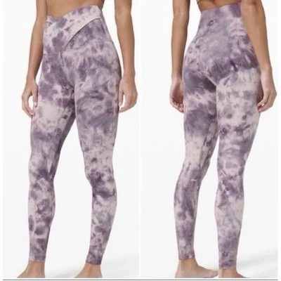 Lululemon leggings Align Pant 28'' Criss Cross Waist v batik Muster