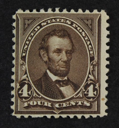 CKStamps: US Stamps Collection Scott#254 4c Lincoln Mint H OG