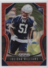 2019 Panini Prizm Rookies Red Wave Prizm 80/149 Joejuan Williams #398 0q3