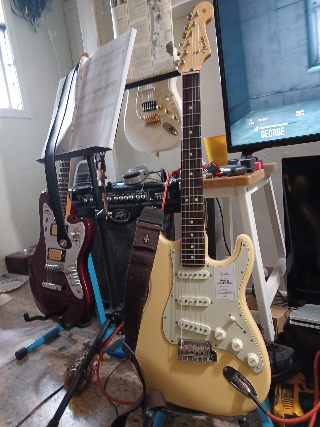 Fender Made in Japan Junior Collection Stratocaster Satin Fender Made in Japan Junior Collection Stratocaster Satin