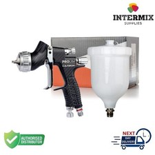 DEVILBISS TE10 Carbon Prolite Gravity Gun with 600ml Pot - 1.3mm Feed Spray Gun