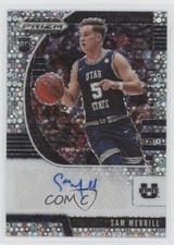 2020-21 Panini Prizm Draft Picks Prospect Fast Break Sam Merrill #PA-SM Auto j6a