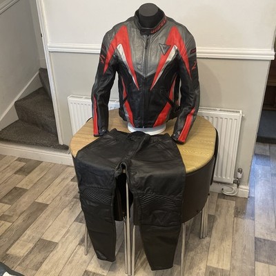 Dainese Damen Motorrad Panzerjacke & wattierte Hose Set - Größe 54