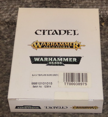 Warhammer 40k Black Templars Sword Brethren Squad 2014 Finecast NIB New Squad GW