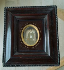 Daguerréotype Original Circa 1850 - Portrait Mère Et Bébé En Union Case - Pièce Historique Américaine