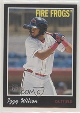 2019 Topps Heritage Minor League Edition Black 39/50 Izzy Wilson #127 0x1j