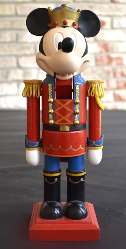 VINTAGE DISNEY MICKEY MOUSE THE KING NUTCRACKER NEVER USED IN ORIGINAL BOX